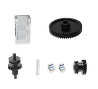 Qsvbeeqj Helicals Kit d'engrenage nano-enduit pour imprimante P1 Engagement supérieur et durabilité Système d'extrudeuse nano-enduit