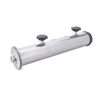 Qsvbeeqj Housse de support d'extérieur en acier inoxydable avec vis et entretoises pour patios