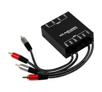 Qsvbeeqj Isolateur professionnel à 4 canaux pour éliminer le bruit pour isolateur de studio