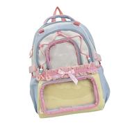 Qsvbeeqj Itabag Sac à dos avec inserts pour femme et homme, bleu