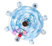 Qsvbeeqj Jouet à mâcher rotatif créatif pour oiseaux - Encourage la curiosité et l'interaction sociale - Convient pour perroquet, calopsitte, perroquet, grand nids d'oiseaux