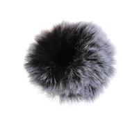 Qsvbeeqj K10 Microphone Pare-Brise en Fourrure Coupe-Vent Pare-Brise Pare-brise pour Lavalier Mic 5-10 m Filtre Manchon de pare-brise