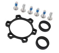 Qsvbeeqj Kit d'adaptateurs de conversion de moyeu de vélo en alliage d'aluminium par essieux REFIT Joints Vélos Promotion Hubs Adaptateur Adaptateur Avant Arrière Vélos Augmentation de l'adaptateur de