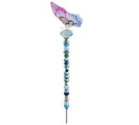 Qsvbeeqj Kit d'artisanat pour le sol extérieur - Projet fée féérique - Baguette magique pour décoration de jardin - Décoration de piquet de jardin