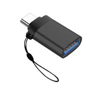 Qsvbeeqj Le convertisseur USB vers type C prend en charge le transfert de données à haute vitesse et la distribution d'énergie pour smartphones, tablettes, ordinateurs portables, adaptateur USB OTG