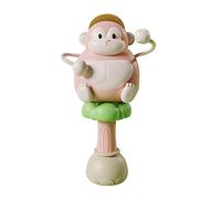 Qsvbeeqj Lit de bébé fait à la main en plastique hochet musical suspendu Accessoires de suspension Décoration avec joli jouet interactif pour tout-petits