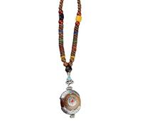 Qsvbeeqj Long Bodhi classique perles en bois collier pull chaîne parfaite pour les amateurs de mode et les chercheurs spirituels Bijoux en bois naturel, taille unique, comme décrit, Comme décrit