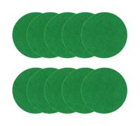 Qsvbeeqj Lot de 10 autocollants en feutre pour Air Hockey Pusher - Coussinets de rechange en feutre