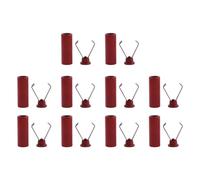 Qsvbeeqj Lot de 10 bloqueurs de cordon élastiques multifonctions en métal pour vêtements à capuche, couture, artisanat, matériel de camping