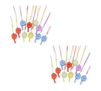 Qsvbeeqj Lot de 10 chiens d'entraînement pour Pet Command Multicolore Transmission Fête d'Halloween