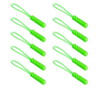 Qsvbeeqj Lot de 10 fermetures éclair portables avec cordon de serrage coloré et amovible fermetures éclair pour le transport de câbles