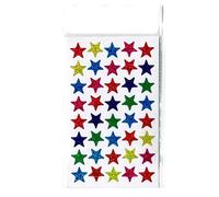 Qsvbeeqj Lot de 10 feuilles d'autocollants pour la maternelle, les enseignants, les éloges, les étoiles à cinq branches, papier à lettre scolaire