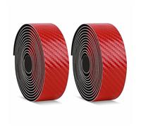 Qsvbeeqj Lot de 2 bandes anti-vibrations confortables pour guidon de vélo