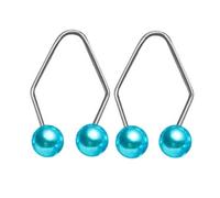 Qsvbeeqj Lot de 2 faux bijoux pour le développement des muscles du visage, taille unique, Comme décrit, Comme décrit.