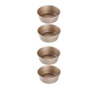 Qsvbeeqj Lot de 2 moules à air réutilisables en acier au carbone pour hamburger et chignon
