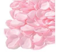 Qsvbeeqj Lot de 2000 pétales de rose en soie réalistes Fleurs artificielles en tissu pour vase Arrangements floraux Décoration de mariage Décoration de la maison Rose artificielle