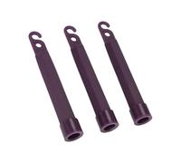 Qsvbeeqj Lot de 3 bâtons fluorescents professionnels en plastique - Outil de décoration pour homme - Pas de fonction pour cosplay