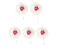 Qsvbeeqj Lot de 5 / 10 pièces de couverture en rayonne légère anti-moustiques pour la randonnée, la randonnée