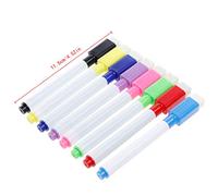 Qsvbeeqj Lot de 5 stylos réutilisables pour tableau blanc - Accessoire de marquage - Gadget pour enfants et étudiants - Fournitures de graffiti - Planificateur de bureau