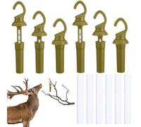 Qsvbeeqj Lot de 6 distributeurs hermétiques réglables avec feutres de rechange et mèche d'étanchéité avec feutres de rechange