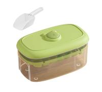Qsvbeeqj Machine à glaçons avec design simple Demold 56 cubes Bac de congélation double couche pour cocktails café cuisine rangement et joint de fuite avec