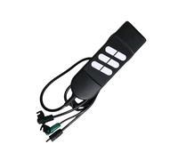 Qsvbeeqj Manette de rechange pour chaise longue Power Lift 6 designs Compatibilité Construction ABS robuste Chaise longue Télécommande Télécommande