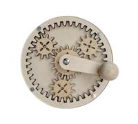Qsvbeeqj Manivelle créative en bois Planche d'activité Outil d'apprentissage pour l'exploration précoce et le plaisir d'apprendre les sciences et de rassembler
