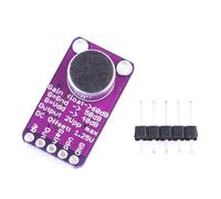 Qsvbeeqj MAX9814 Module de micro de contrôle automatique réglable 50 dB-60 dB pour projets auditifs et circuits à faible distorsion Module amplificateur de microphone