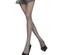 Qsvbeeqj Minceur Design Rayé Vertical Collants Chaussettes Pour Les Femmes Contrôle Top Weave Modèle De Grain Collants Collants Collants Pour Partie Et Nightclub Robes, gris, Taille Unique