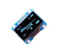 Qsvbeeqj Module d'affichage LED haute résolution 128 x 64 1,3 pouces LCD LED module contrôleur carte contrôleur pour le projet électronique carte d'affichage LED