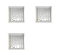 Qsvbeeqj Moule à pavé carré pour pavés, brique, béton, pierre, dalles de terrasse, jardin, pavé, allée, chemine, pavé