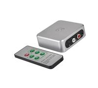 Qsvbeeqj Numériseur de musique - Son - Enregistreur - Altanalog au format MP3 - Prise en charge USB Drive - Carte mémoire à distance