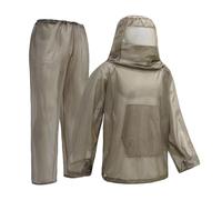 Qsvbeeqj Pêche, camping, apiculteur, maille, capuche, combinaison respirante en plein air, vêtements pour la randonnée, le camping, le camping, les apiculteurs, le moteur en maille, la randonnée.