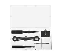 Qsvbeeqj Pêche Roulement à billes Entretien Roulement à rouleaux Aiguille Extracteur de bobines Démontage Wrax Reel Outil de réparation Kit d'accessoires de pêche en plein air