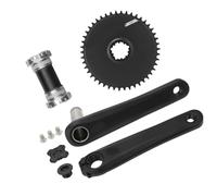 Qsvbeeqj Pédalier rond léger en alliage d'aluminium pour améliorer l'efficacité du cyclisme