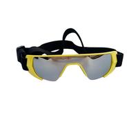 Qsvbeeqj Pet Shades Lunettes de soleil pour chiens - Lunettes de protection pour les régions de neige lourdes - Avec sangle réglable - Easy Kee for Sports Travel Pet