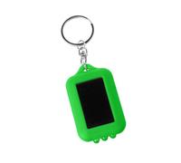 Qsvbeeqj Petite lampe de poche rechargeable à énergie solaire - Porte-clés - Petite lampe torche LED - Texture adaptée aux éclairages - Lampe torche solaire portable
