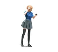 Qsvbeeqj Petites figurines de collection en résine à l'échelle 1:64 avec couleurs idéales pour les scènes de modélisme, les salles d'artisanat et les présentoirs miniatures