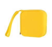 Qsvbeeqj Pièce de monnaie minimaliste en silicone robuste et sac à bijoux facile à nettoyer qui conviennent à différentes solutions de style tous les jours. Utilisez des sacs souples, taille unique