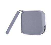 Qsvbeeqj Pièce de monnaie minimaliste en silicone robuste et sac à bijoux facile à nettoyer qui conviennent à différentes solutions de style tous les jours. Utilisez des sacs souples, taille unique