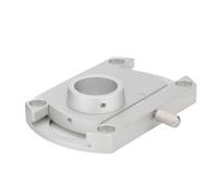 Qsvbeeqj Plaque d'adaptateur de cartouche Phonoes en alliage d'aluminium pour tourne-disque avec trous précis de 20 mm de diamètre Pièces en aluminium