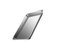 Qsvbeeqj Plaque de cuisson en acier inoxydable 304 pour une répartition uniforme de la chaleur et un nettoyage facile - Plateau inférieur plat rectangulaire en acier inoxydable