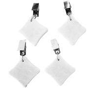 Qsvbeeqj Poids nappe table affaires extérieur rideau de douche pendentif jardin draperie lourde couvertures lestées pinces pique-nique pierres et marbre nappe pendentif facile à nettoyer poids
