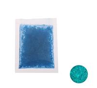 Qsvbeeqj Poisson de réservoir coloré substrat vase remplissage bleu aquarium passerelle aquarium nuit sombre lueur aquarium décoration grand naufrage