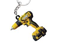 Qsvbeeqj Porte-clés en acrylique unique inspiré par l'ophtalmologie Accessoire portable pour les décorations de sacs et les cadeaux spéciaux Confortable