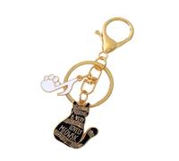 Qsvbeeqj Porte-clés en forme de piano chat chat chaîne créative voiture notes musicales ornements suspendus pendentif sac à main femme note porte-clés sac à main breloque voiture, A