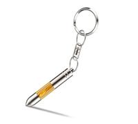 Qsvbeeqj Porte-clés portable en acier pour éliminer efficacement les charges du corps humain dans divers environnements