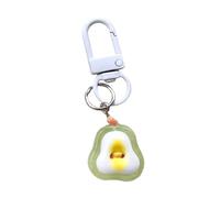 Qsvbeeqj Porte-clés vibrant en forme de fruit de gelée en résine pour femme et fille Accessoires de printemps Porte-clés ludique en forme de fruit, Poire, taille unique