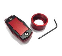 Qsvbeeqj Porte-craie de billard avec clip ceinture - Facile à utiliser - Accessoire de sport en métal