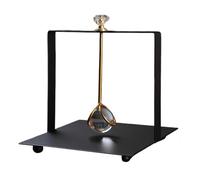 Qsvbeeqj Porte-mouchoirs en cristal carré français avec finition dorée Distributeur de tissu en métal robuste pour décoration de bureau à la maison Salon Décoration de salon